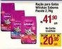 Max Atacadista Ração para Gatos Whiskas Sabores Pacote oferta