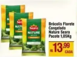 Max Atacadista Brócolis Florete Congelado Nature Seara Pacote oferta
