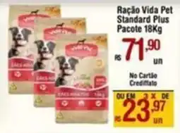 Max Atacadista Ração Vida Pet Standard Plus Pacote oferta