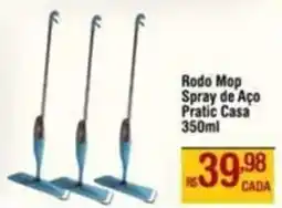 Max Atacadista Rodo Mop Spray de Aço Pratic Casa oferta
