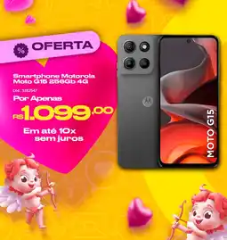 Casa e Vídeo Smartphone Motorola Moto G15 256Gb 4G oferta