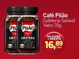 Rede Bom Lugar Café Pilão Cafeteria Solúvel Vidro oferta