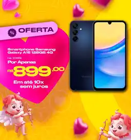 Casa e Vídeo Smartphone Samsung Galaxy A15 128GB 4G oferta