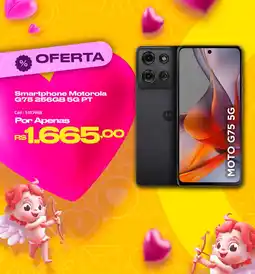 Casa e Vídeo Smartphone Motorola G75 256GB 5G PT oferta