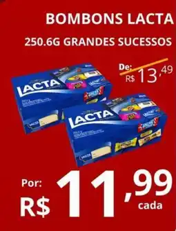 Casas Bahia Bombons lacta oferta