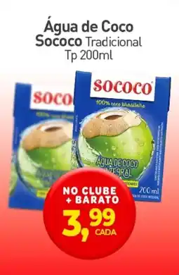 Rede Bom Lugar Água de Coco Sococo Tradicional Tp oferta