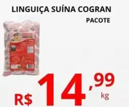 Casas Bahia Linguiça suína cogran pacote oferta