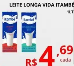 Casas Bahia Leite longa vida itambé oferta