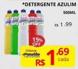 Casas Bahia Detergente azulim oferta