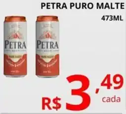 Casas Bahia Petra puro malte oferta