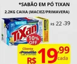 Casas Bahia Sabão em pó tixan oferta