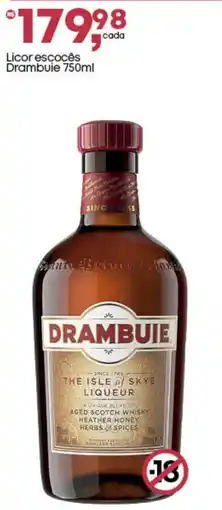 Frangolândia Licor escocês Drambuie oferta