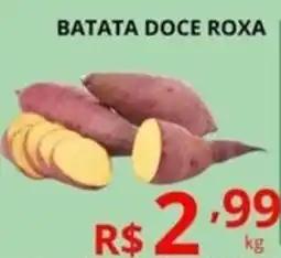 Casas Bahia Batata doce roxa oferta