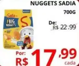 Casas Bahia Nuggets sadia oferta