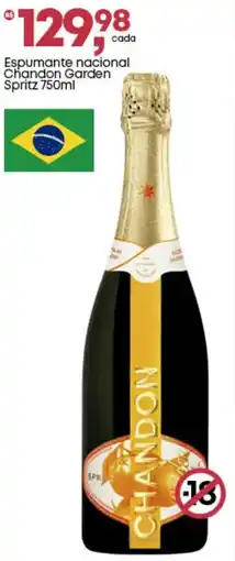 Frangolândia Espumante nacional Chandon Garden Spritz oferta