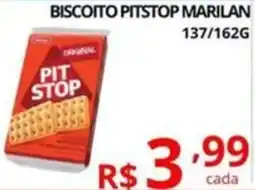 Casas Bahia Biscoito pitstop marilan oferta