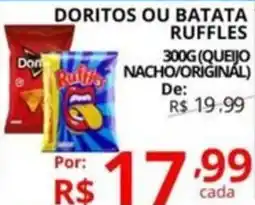 Casas Bahia Doritos ou batata ruffles oferta