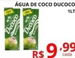 Casas Bahia Água de coco ducoco oferta