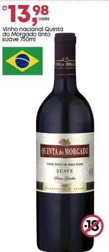 Frangolândia Vinho nacional Quinta do Morgado tinto suave oferta