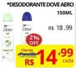 Casas Bahia Desodorante dove aero oferta