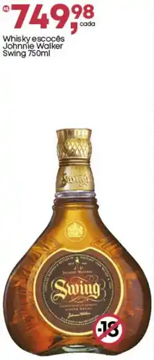 Frangolândia Whisky escocês Johnnie Walker Swing oferta