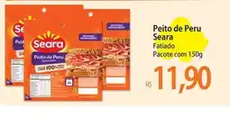 Atacadão Peito de Peru Seara oferta