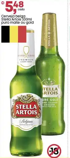 Frangolândia Cerveja belga Stella Artois oferta