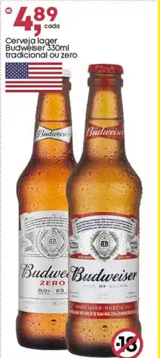 Frangolândia Cerveja lager Budweiser oferta