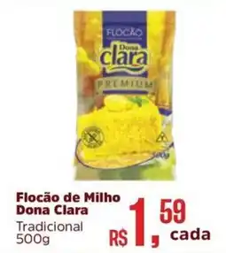 Supermercados Mateus Flocão de Milho Dona Clara Tradicional oferta