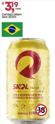 Frangolândia Cerveja pilsen Skol oferta