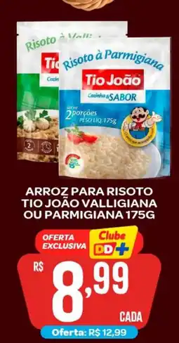 Atacadão Dia a Dia Arroz para risoto tio joão valligiana ou parmigiana oferta
