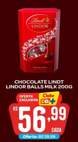 Atacadão Dia a Dia Chocolate lindt lindor balls milk oferta