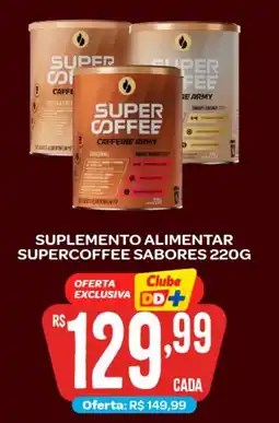 Atacadão Dia a Dia Suplemento alimentar supercoffee sabores oferta