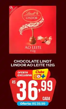 Atacadão Dia a Dia Chocolate lindt lindor ao leite oferta