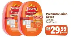 Supermercados Mateus Presunto Suíno Seara oferta