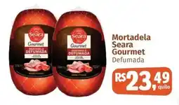 Supermercados Mateus Mortadela Seara Gourmet Defumada oferta