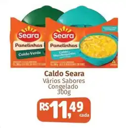 Supermercados Mateus Caldo Seara oferta