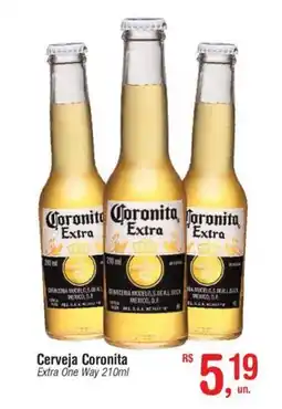 Fort Atacadista Cerveja Coronita Extra One Way oferta