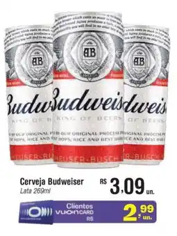 Fort Atacadista Cerveja Budweiser Lata oferta