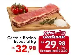 UniSuper Costela Bovina Especial oferta