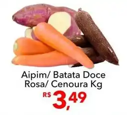 UniSuper Aipim/ Batata Doce Rosa/ Cenoura oferta