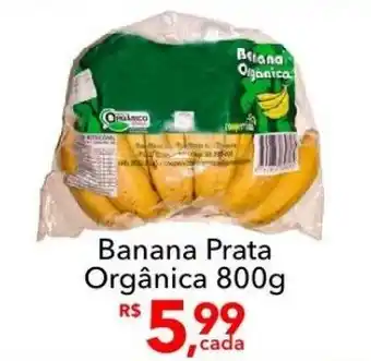 UniSuper Banana Prata Orgânica oferta