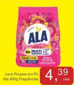 Mineirão Atacarejo Lava Roupas em Pó Ala Fragrâncias oferta