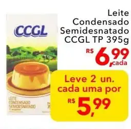 UniSuper Leite Condensado Semidesnatado CCGL TP oferta