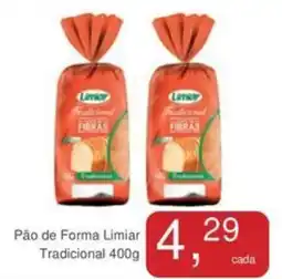 Mineirão Atacarejo Pão de Forma Limiar Tradicional oferta