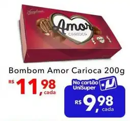 UniSuper Bombom Amor Carioca oferta
