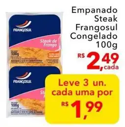 UniSuper Empanado Steak Frangosul Congelado oferta