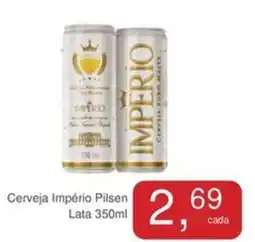Mineirão Atacarejo Cerveja Império Pilsen Lata oferta