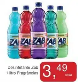 Mineirão Atacarejo Desinfetante Zab Fragrâncias oferta