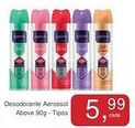 Mineirão Atacarejo Desodorante Aerossol Above Tipos oferta